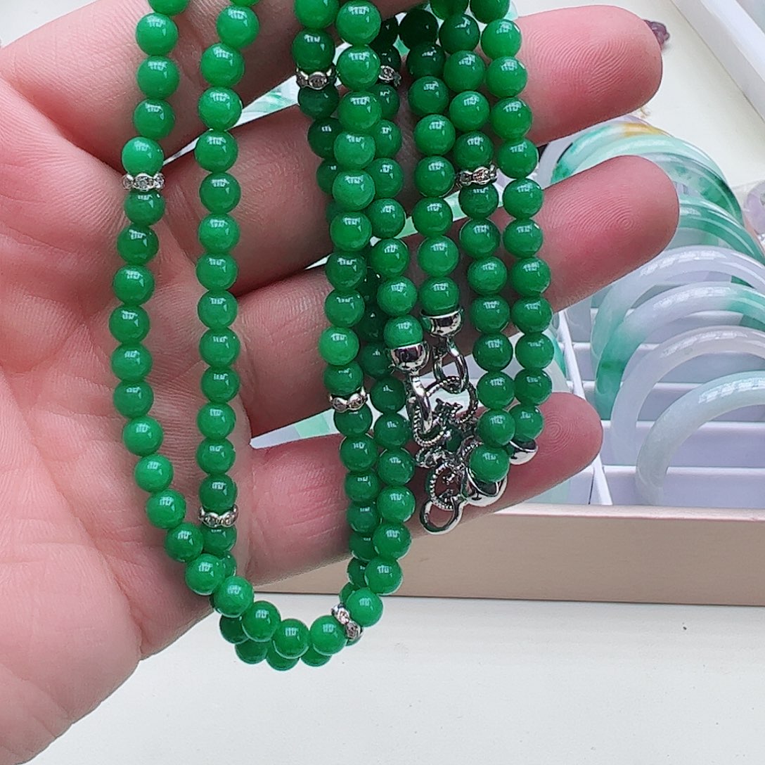 翡翠吊坠(赠链)银S925镶嵌