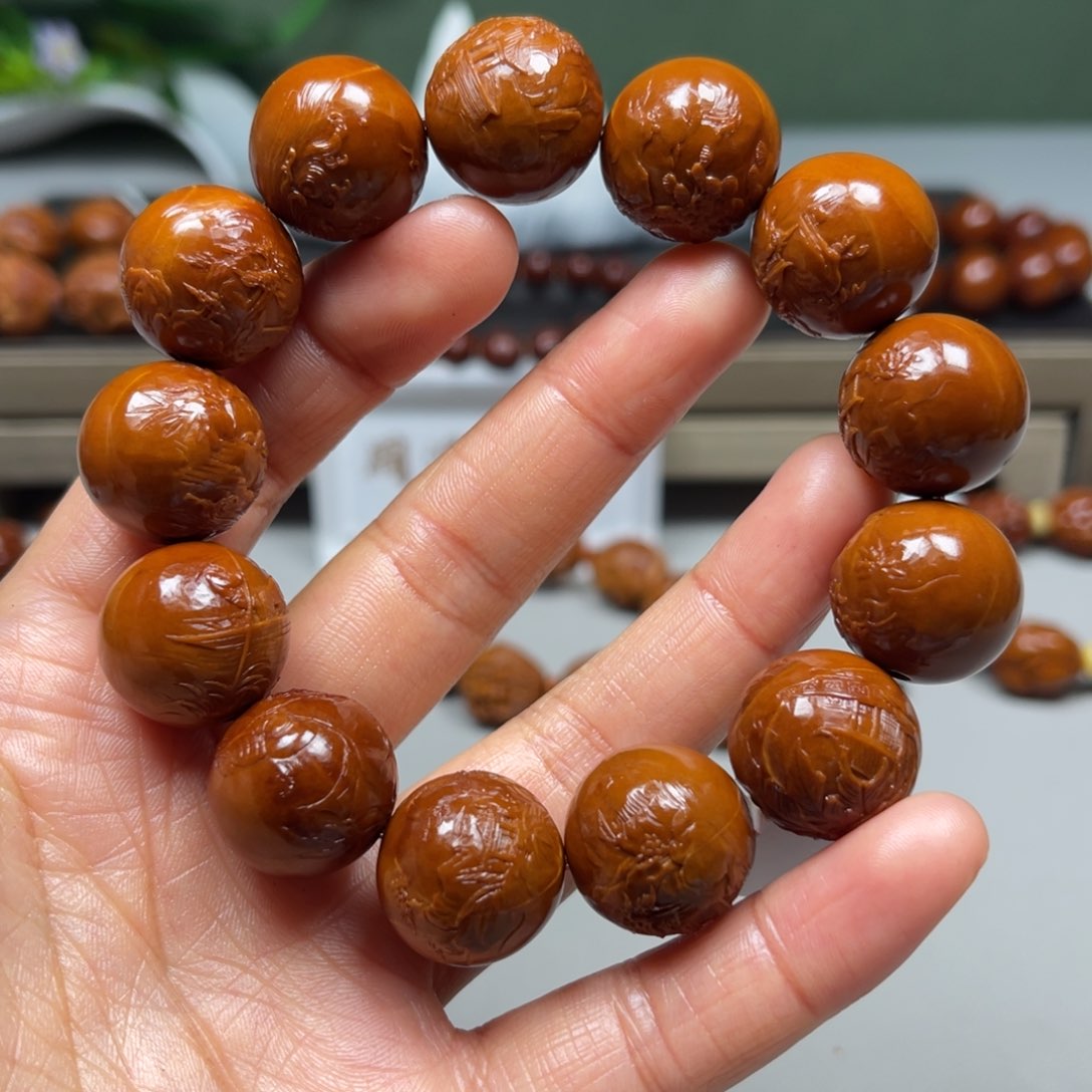 吊坠橄榄核订观山手串