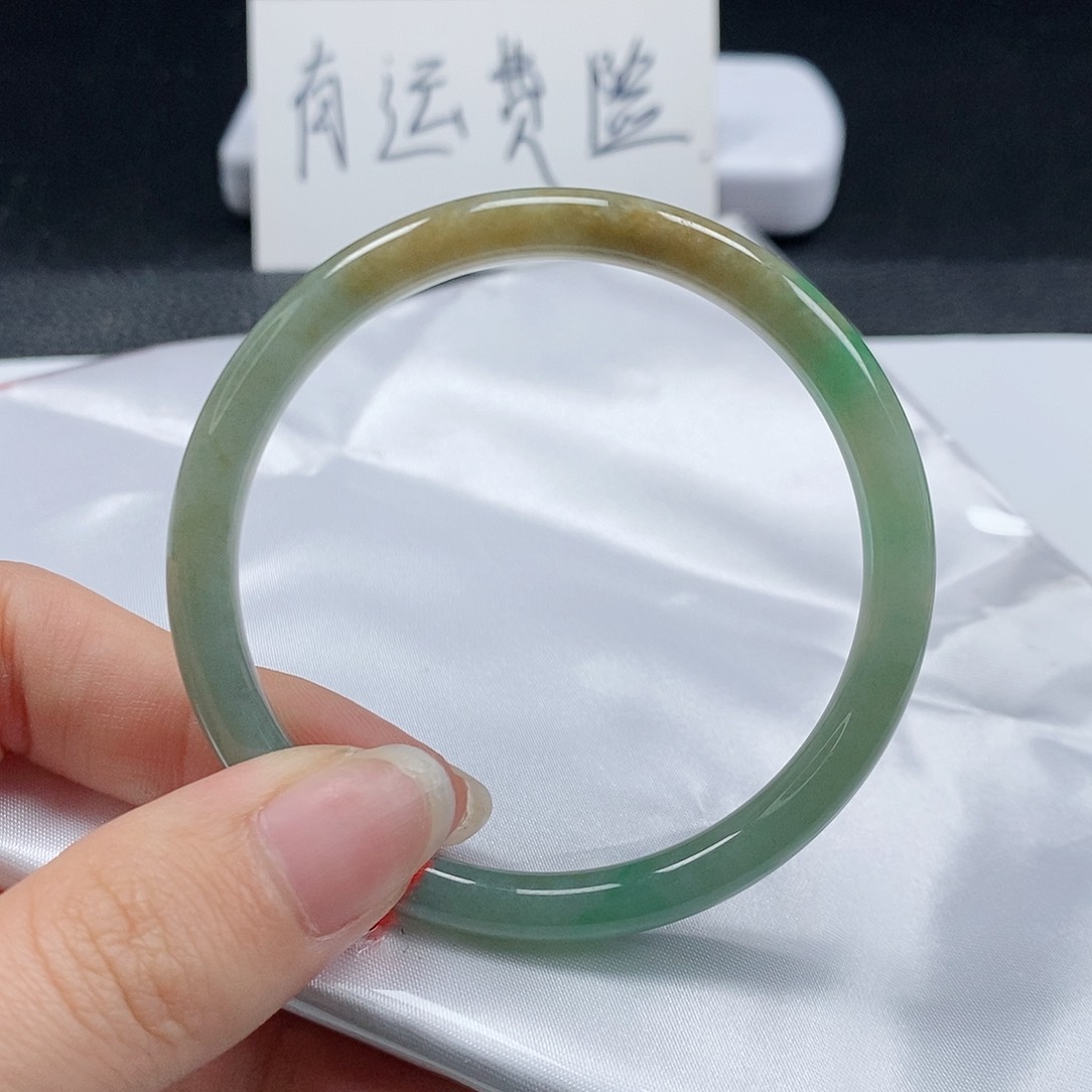 【闪购商品】翡翠手镯（圆镯）未镶嵌315号