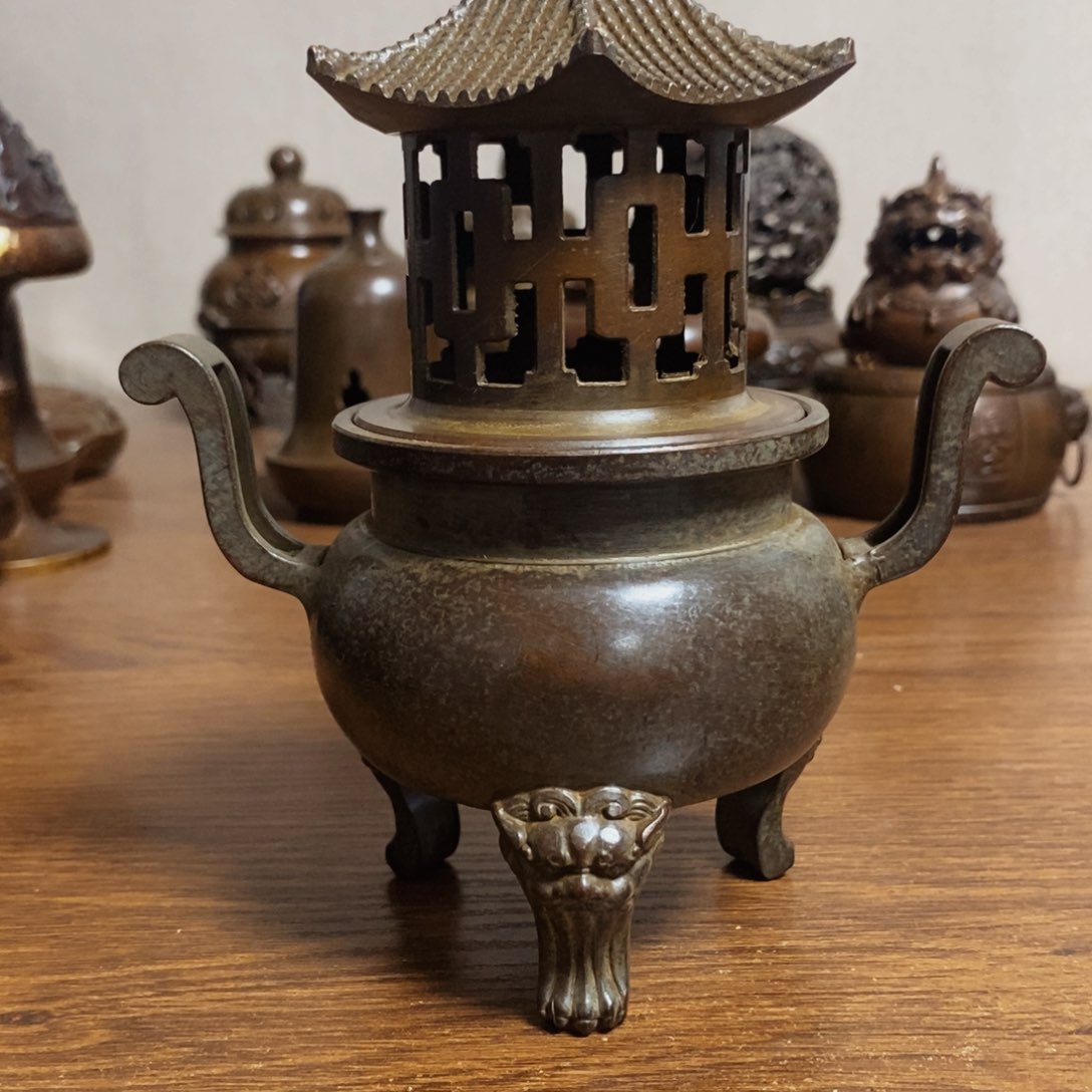 铜盛世铜炉铜器香炉工艺品