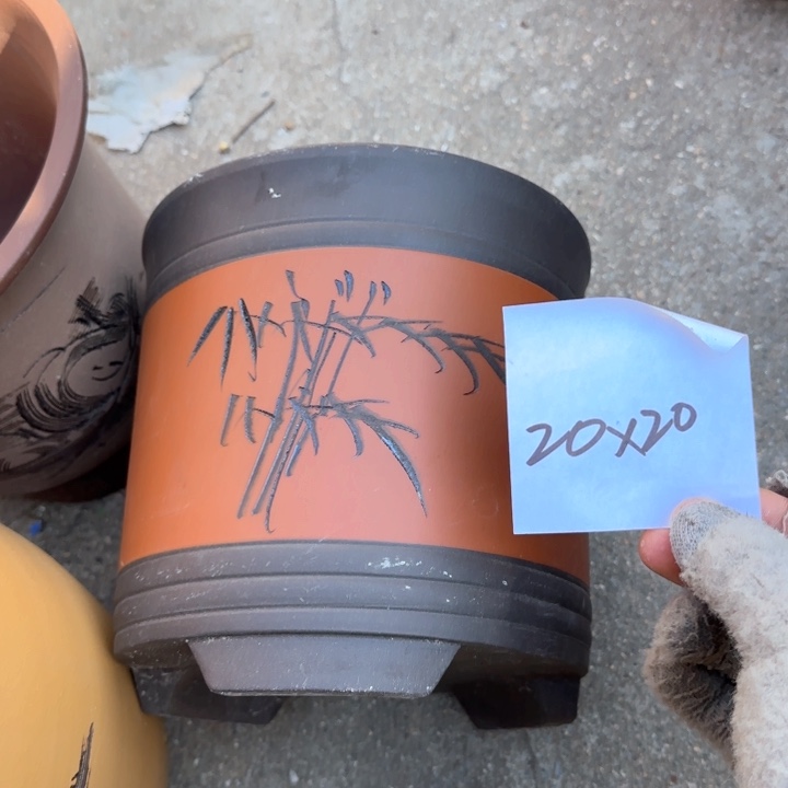 紫砂花盆特价清仓