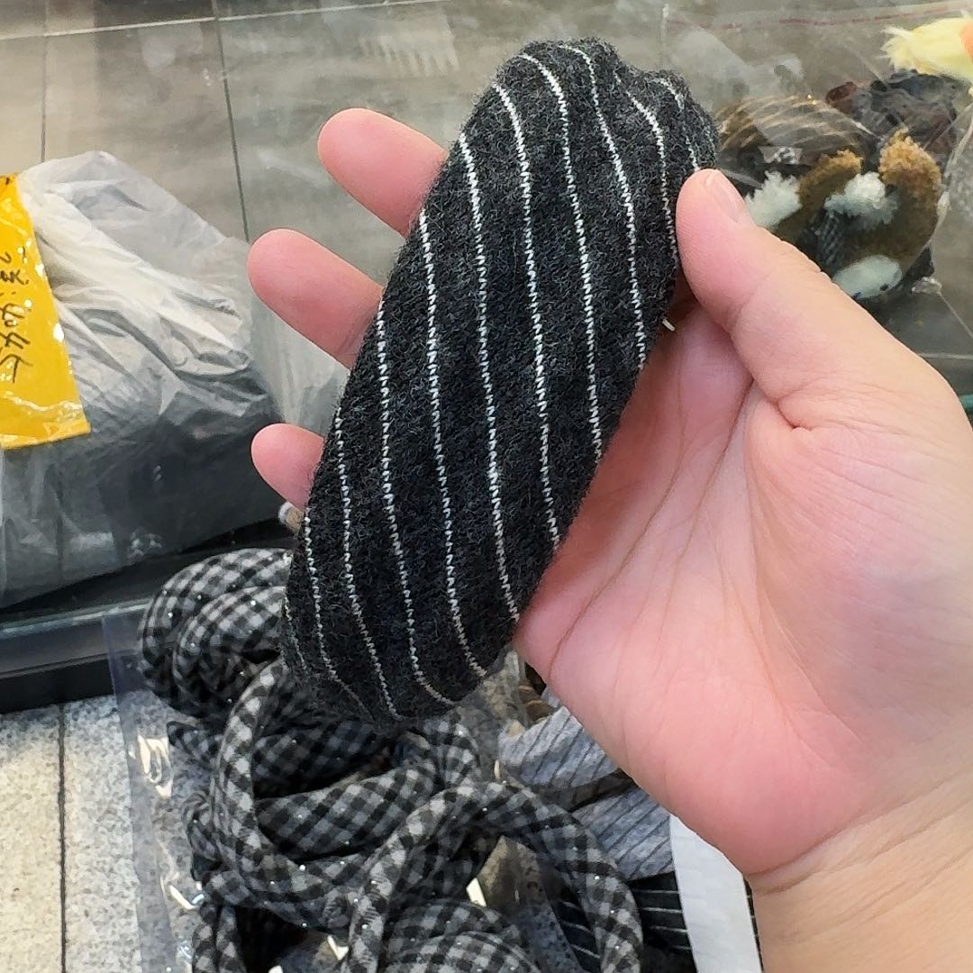 非金属无深灰发箍