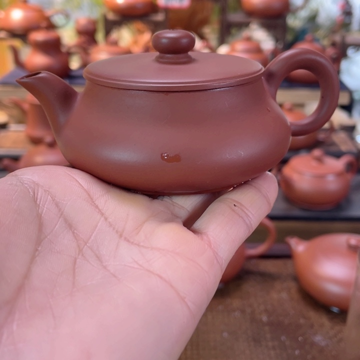 紫砂茶壶高*潮州手工