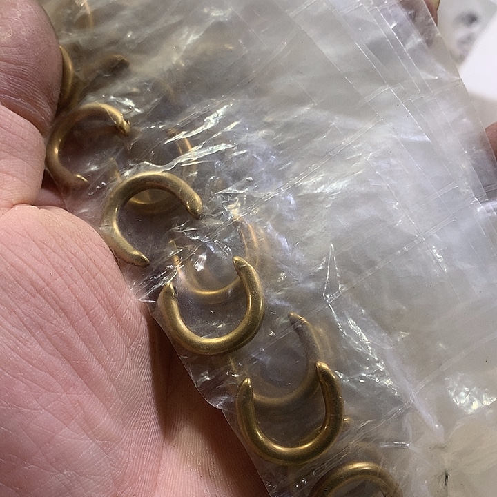 皮革驴家1.2可拆卸D扣10个