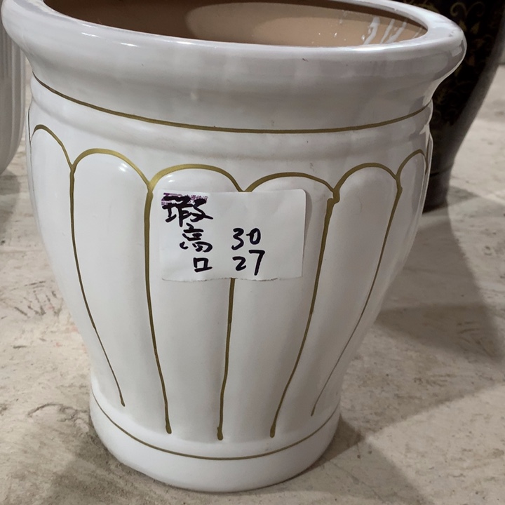 【闪购商品】红陶高温陶瓷花盆默认瑕疵