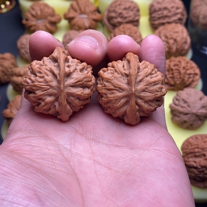 把件文玩核桃36➕秦闷白茬