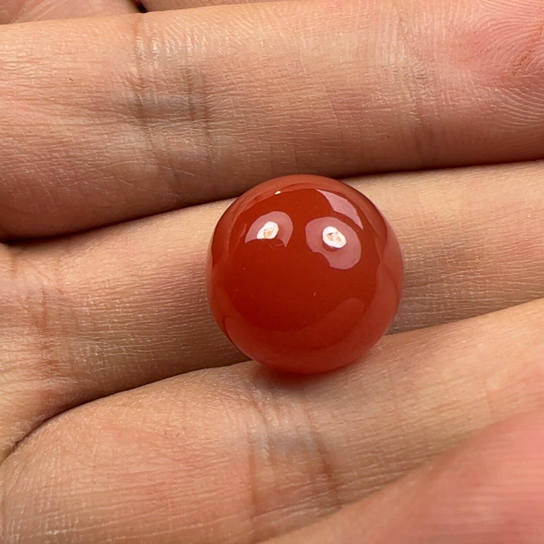 未镶嵌珠子14.7南红玛瑙