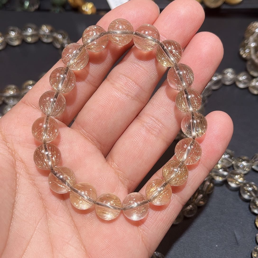 水晶手链未镶嵌我*我魔鬼发晶