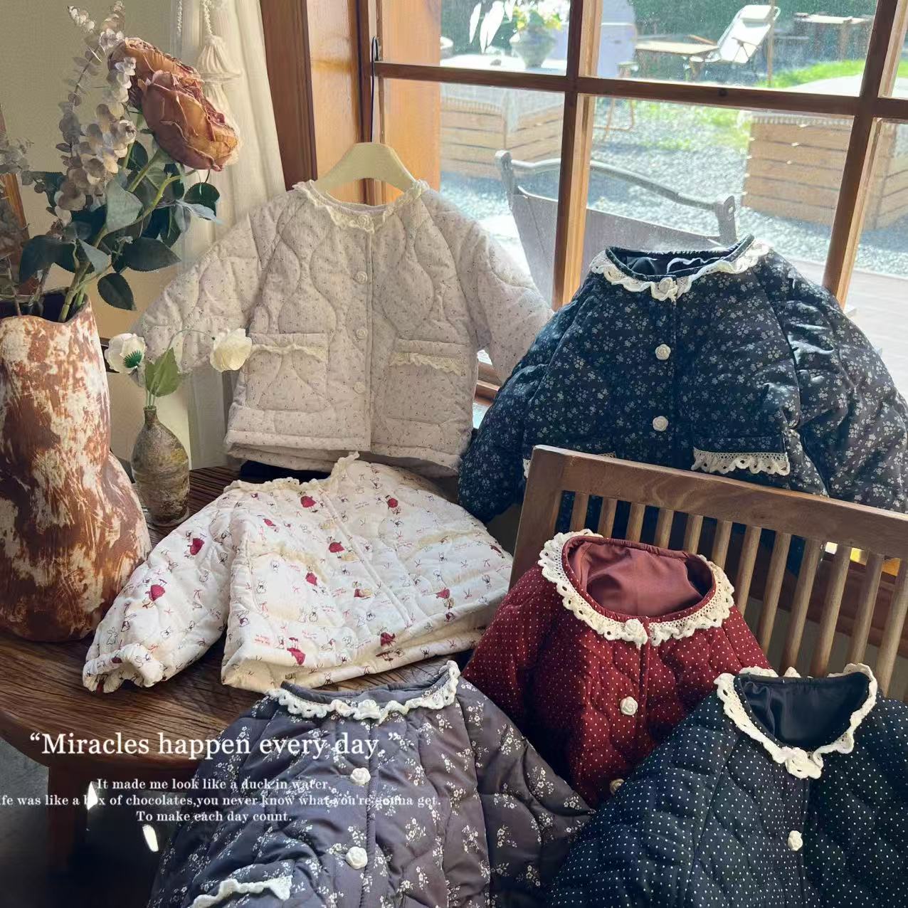  HOLA.CC·25冬~花边领外套6741（童装汉服）