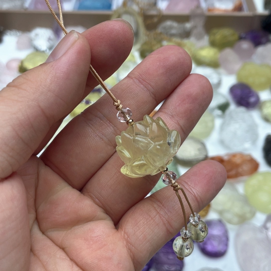 水晶吊坠(不含链)未镶嵌