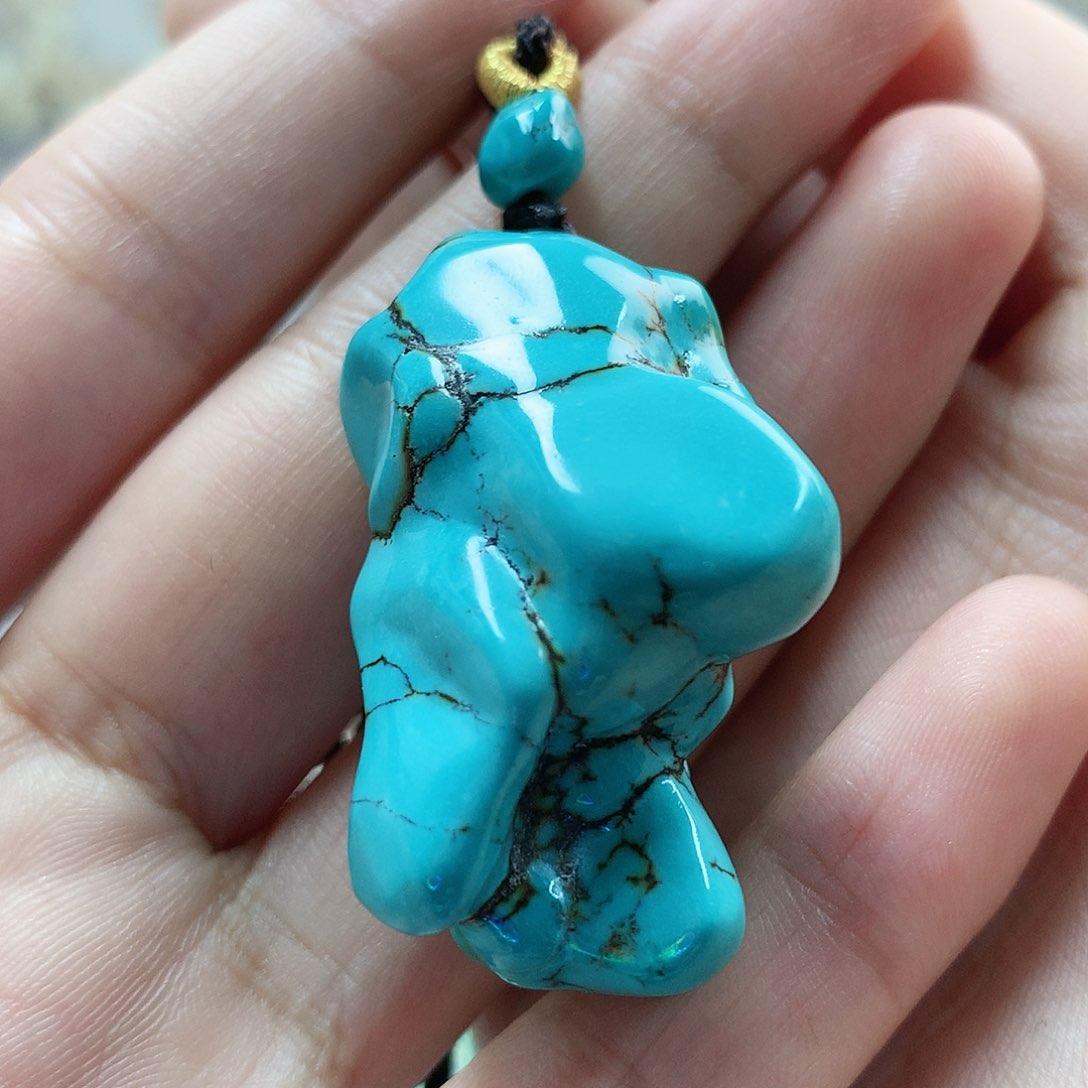 未镶嵌绿松石珠宝奇石