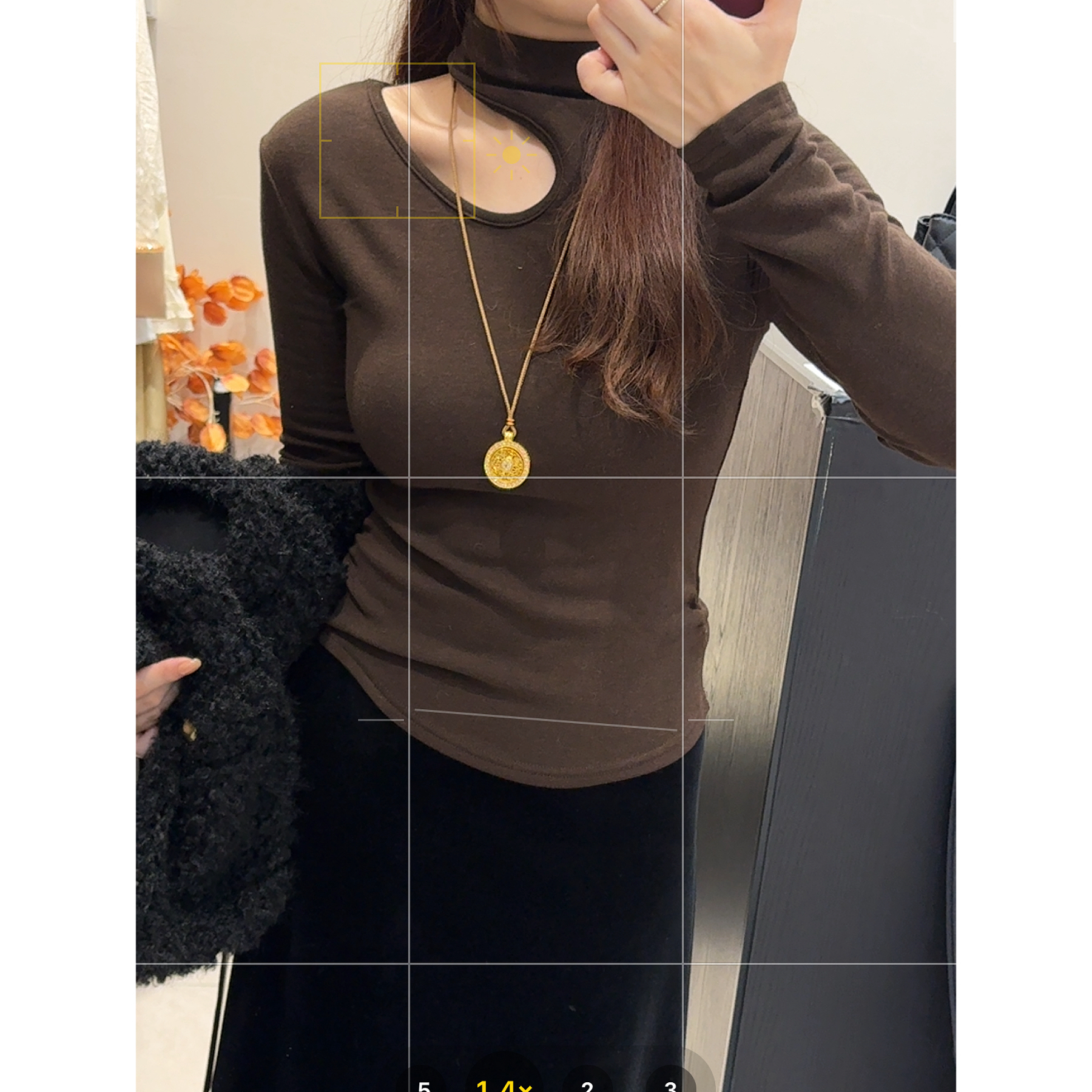 NS「镂空遐想」ins新款秋冬内搭半高领磨毛修身显瘦长袖T恤上衣