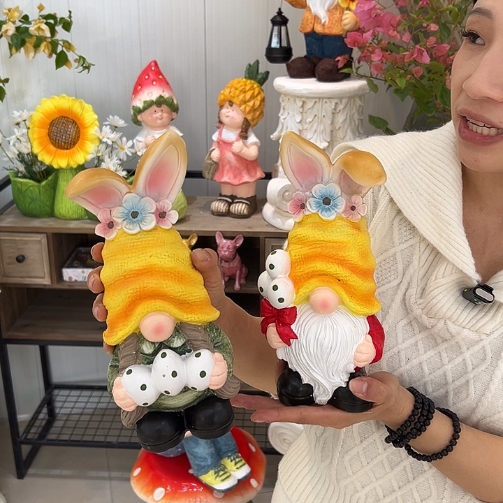 花园摆件红红火火