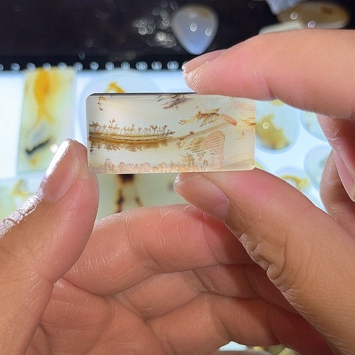 玛瑙/玉髓未镶嵌吊坠(不含链)