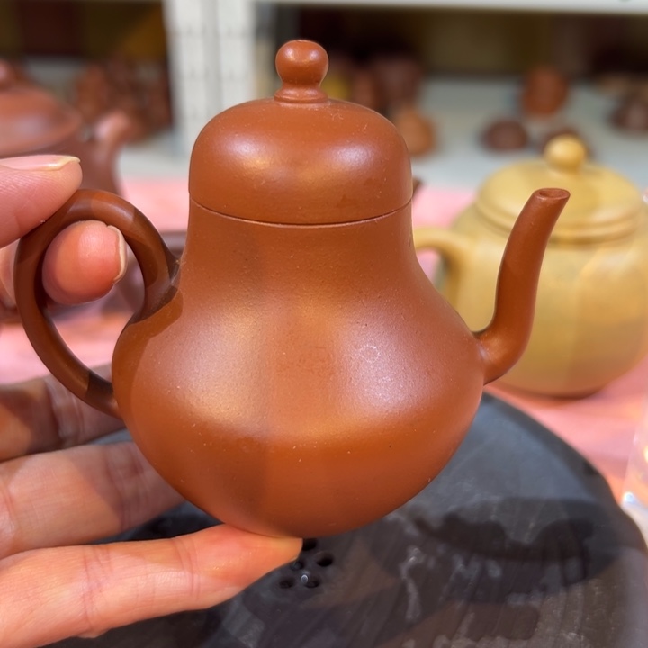 茶案紫砂小红泥思婷120cc