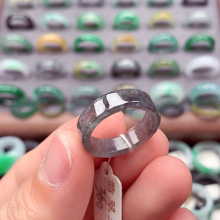 翡翠戒指未镶嵌14号
