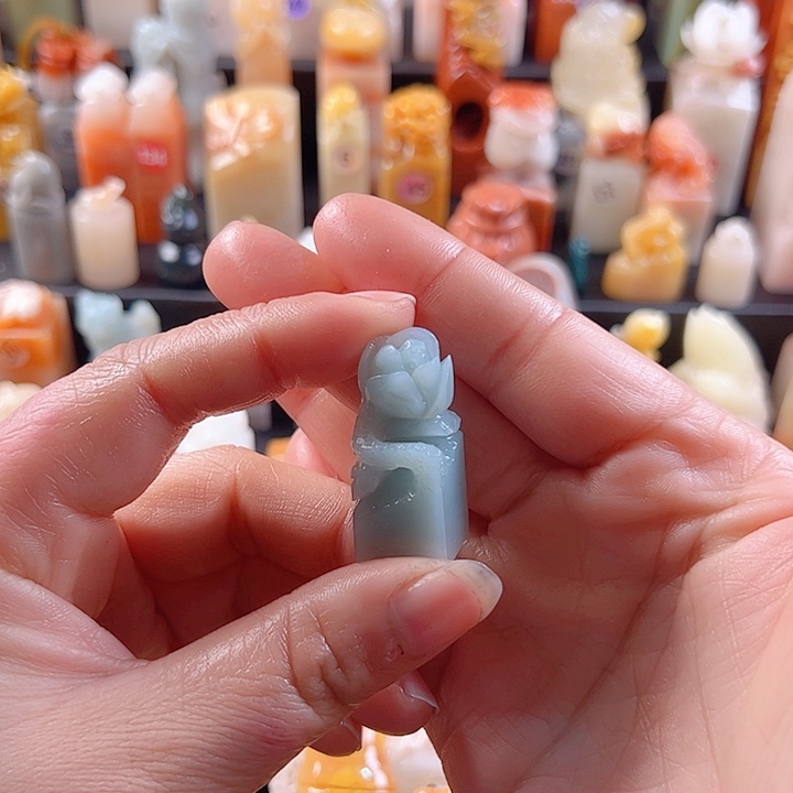 云南石印石1.5厘米，莲花