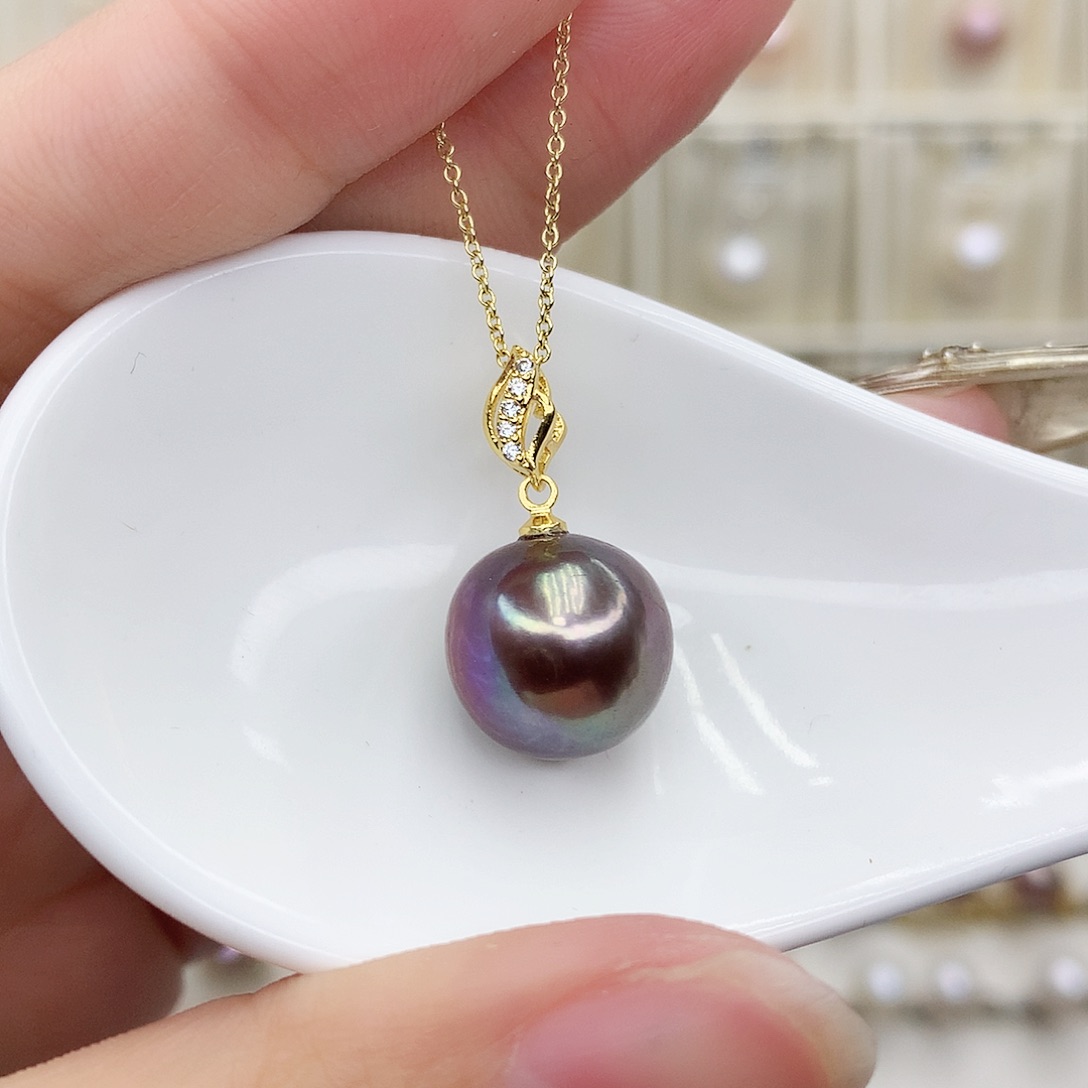 淡水珍珠颈饰合金