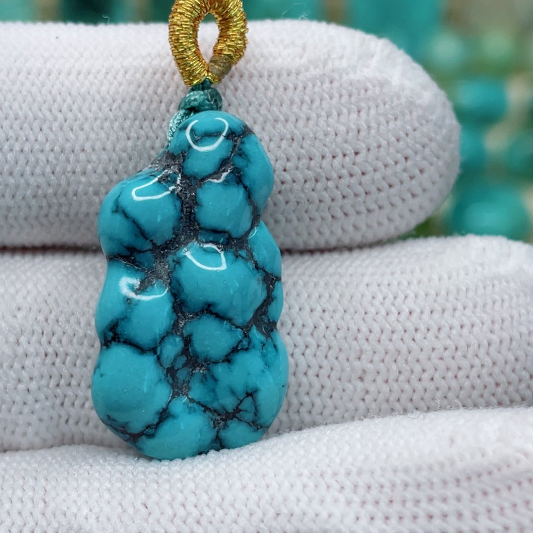 绿松石珠宝奇石未镶嵌