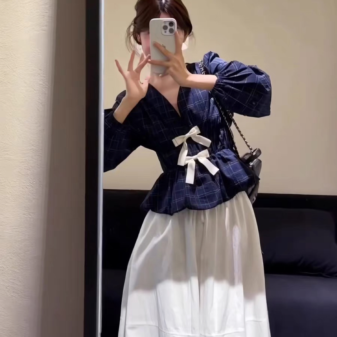 A孤品 韩系设计感气质时尚百搭女装新款