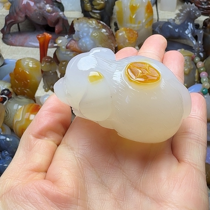 玛瑙/玉髓未镶嵌饰品