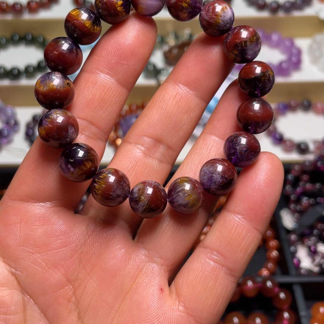 水晶手链未镶嵌极光23