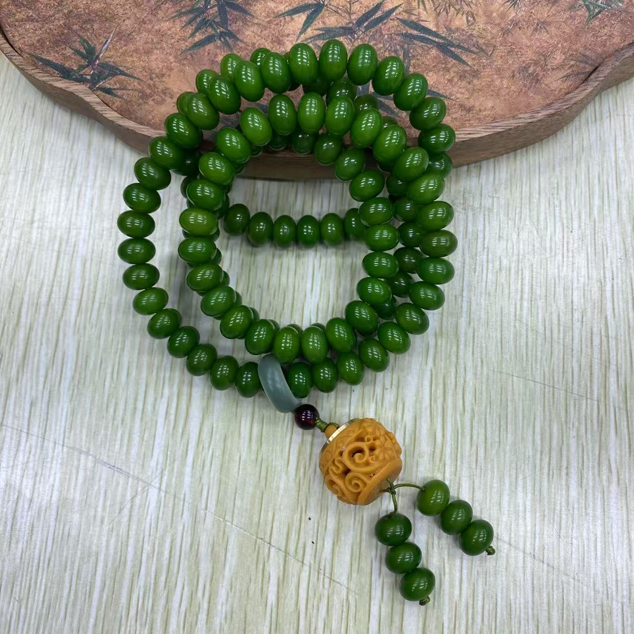 精品古仙石楠S项链108颗丫00445（至高无上）