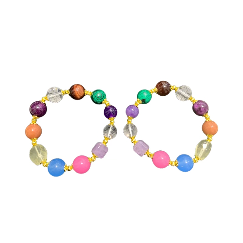 水晶多宝手链A28-355赠礼盒(多样性发其一)