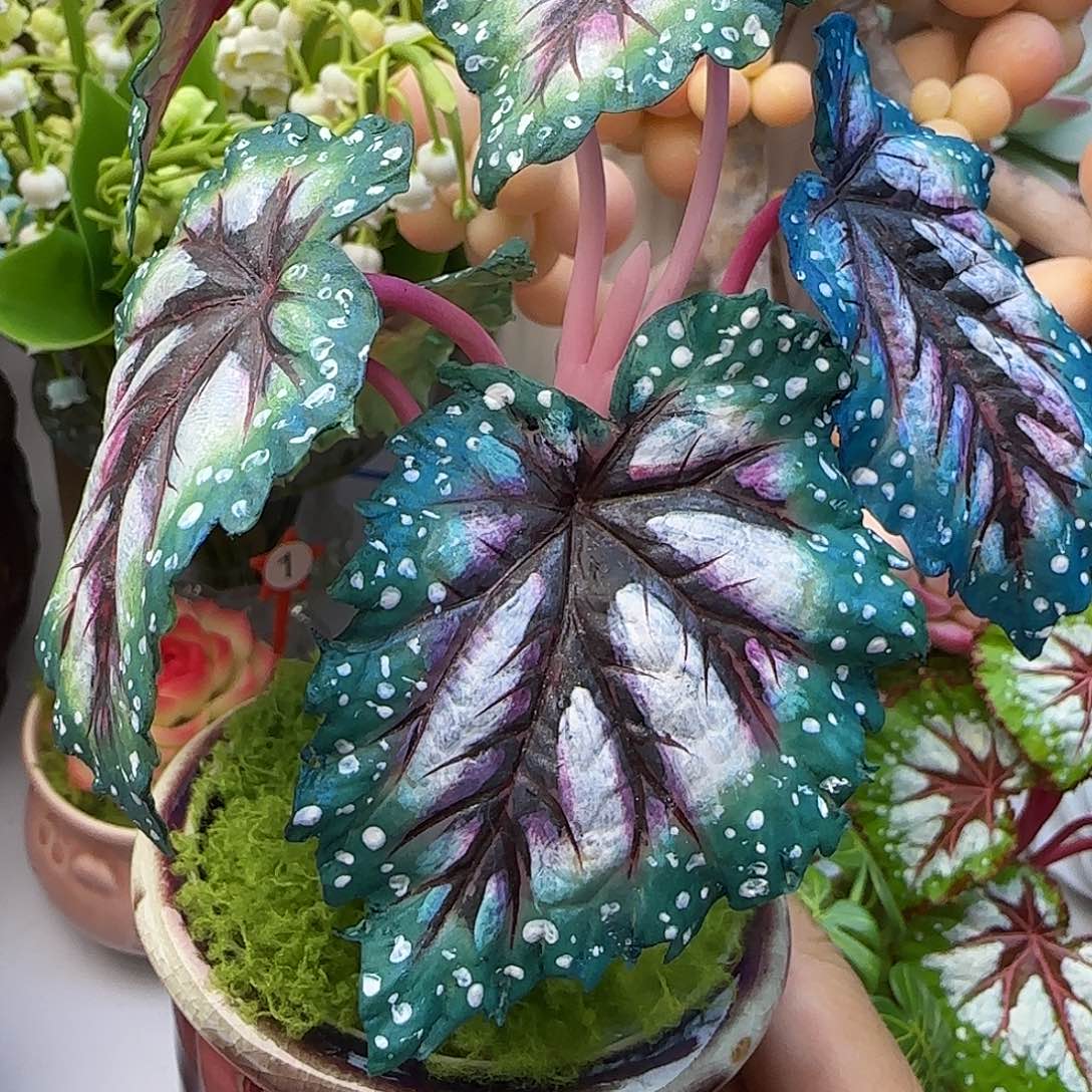 树脂粘土仿真花卉