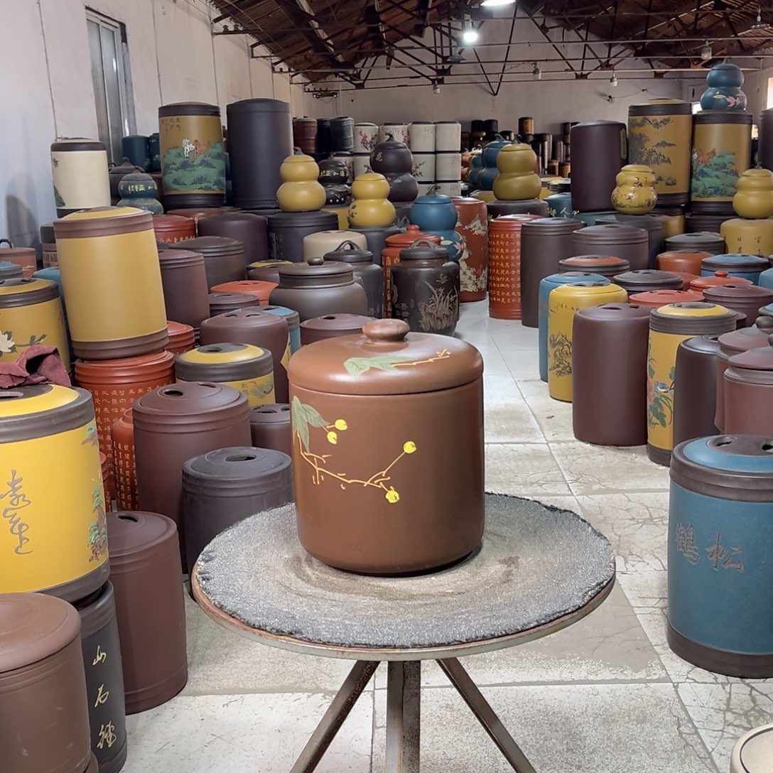 紫砂茶叶罐茶叶罐