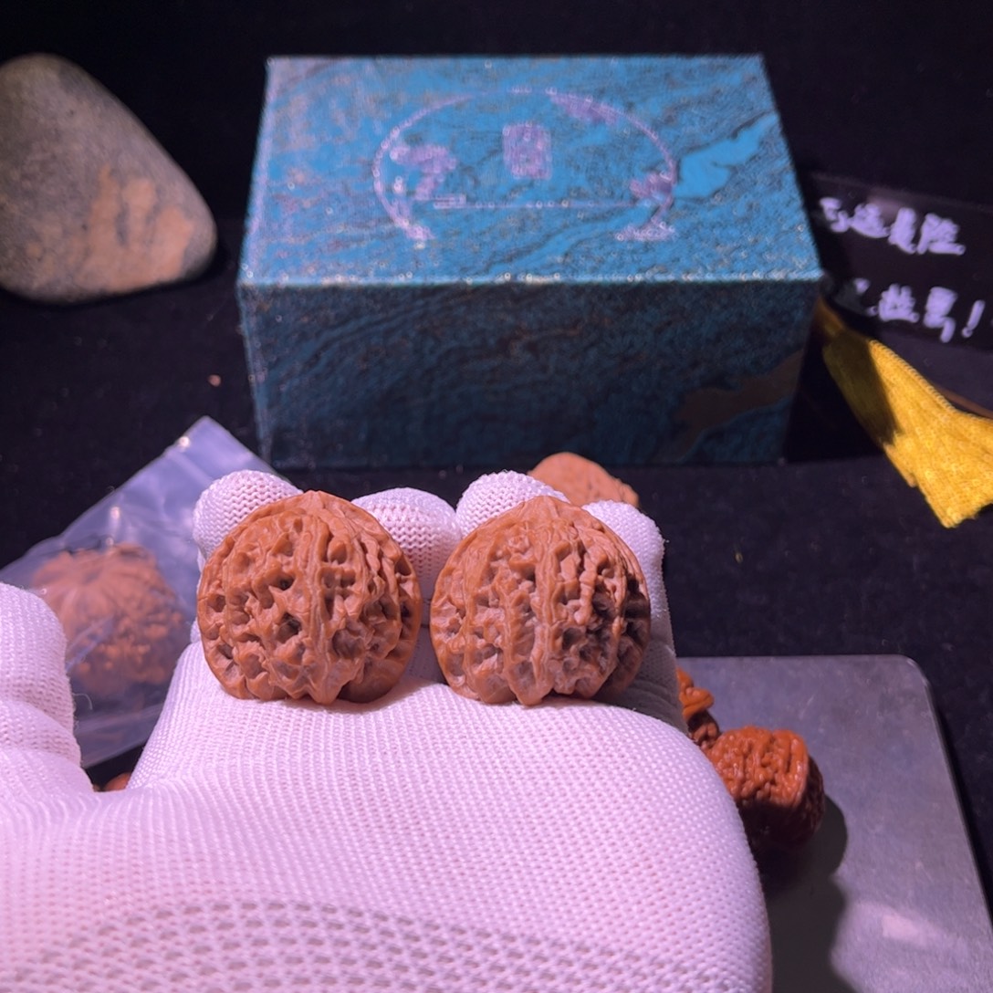 核***了文玩核桃吊坠34小苹果