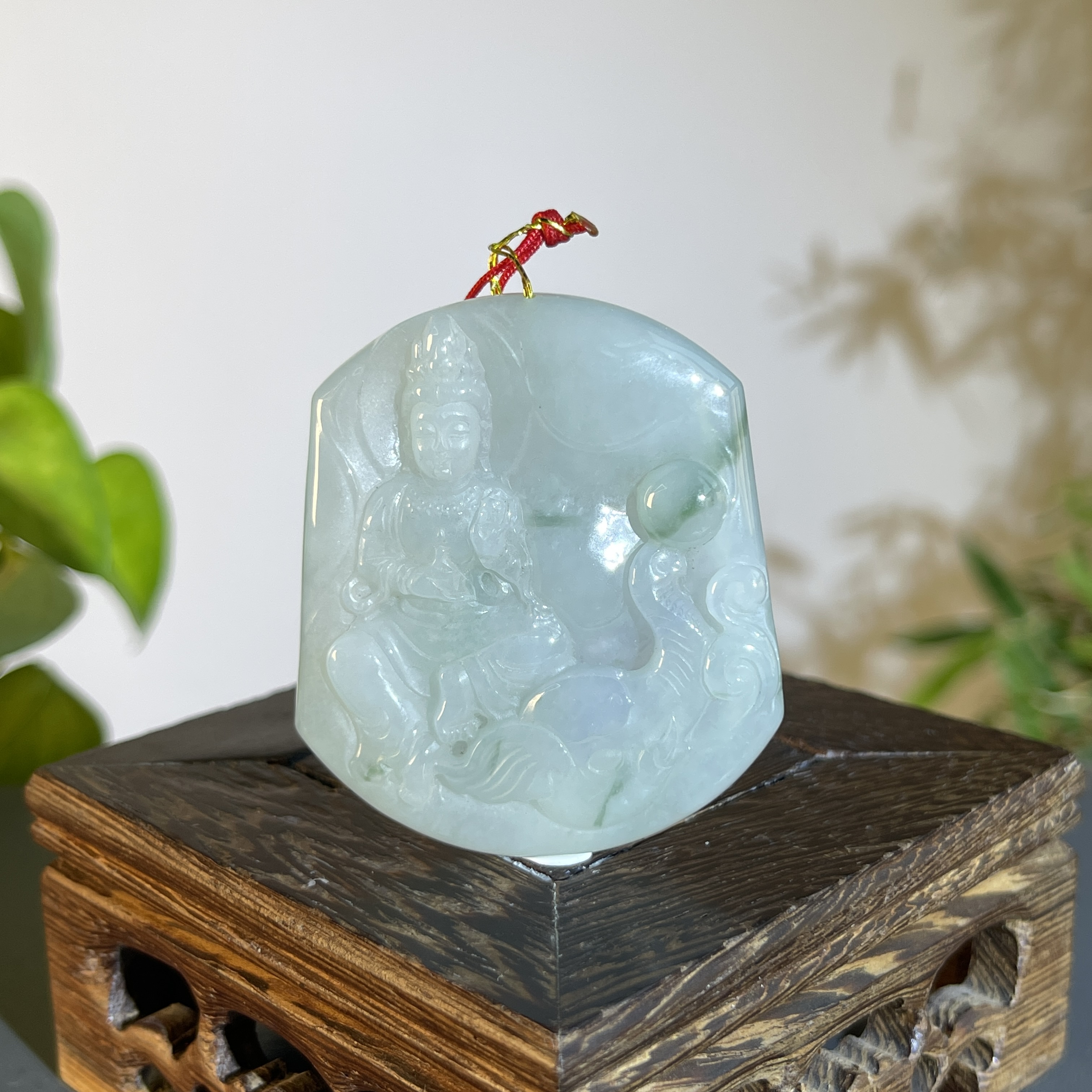 JTA31-94  天然翡翠缅甸A货 普贤