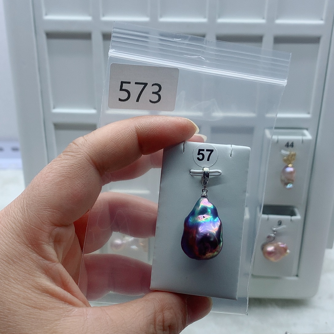 淡水珍珠合金吊坠(不含链)