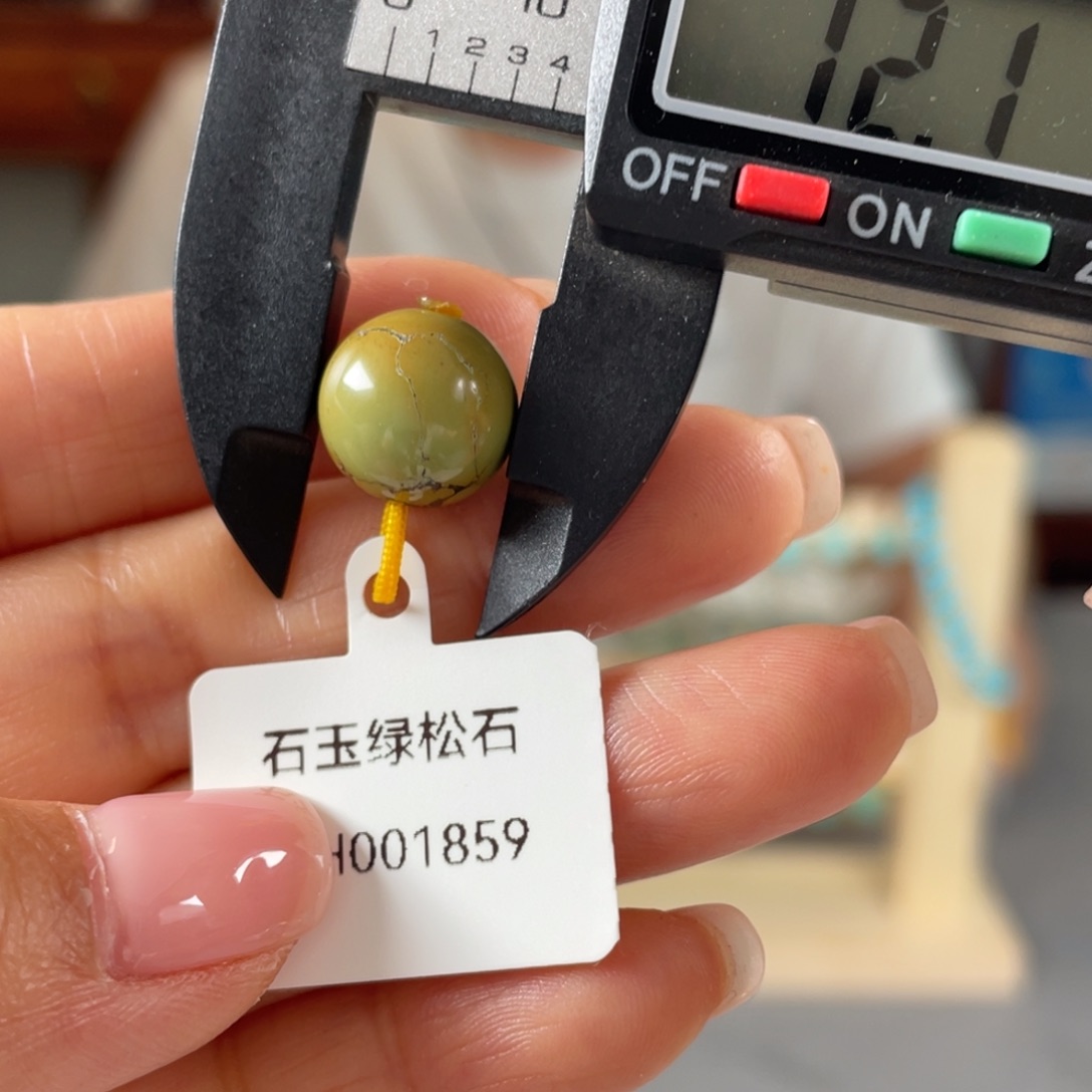 绿松石未镶嵌颈饰
