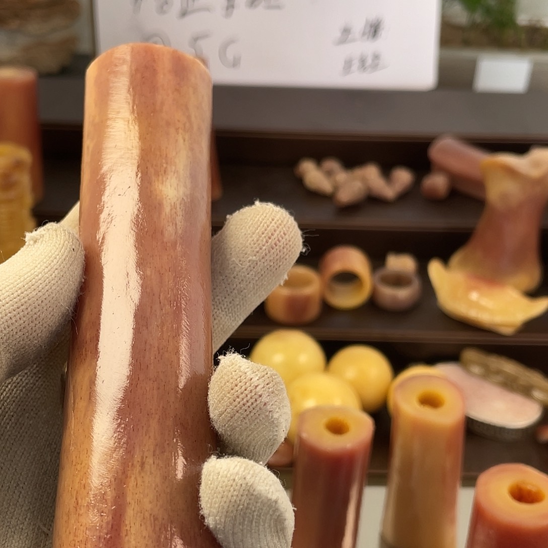随***安驼骨手串/手链长断料把件