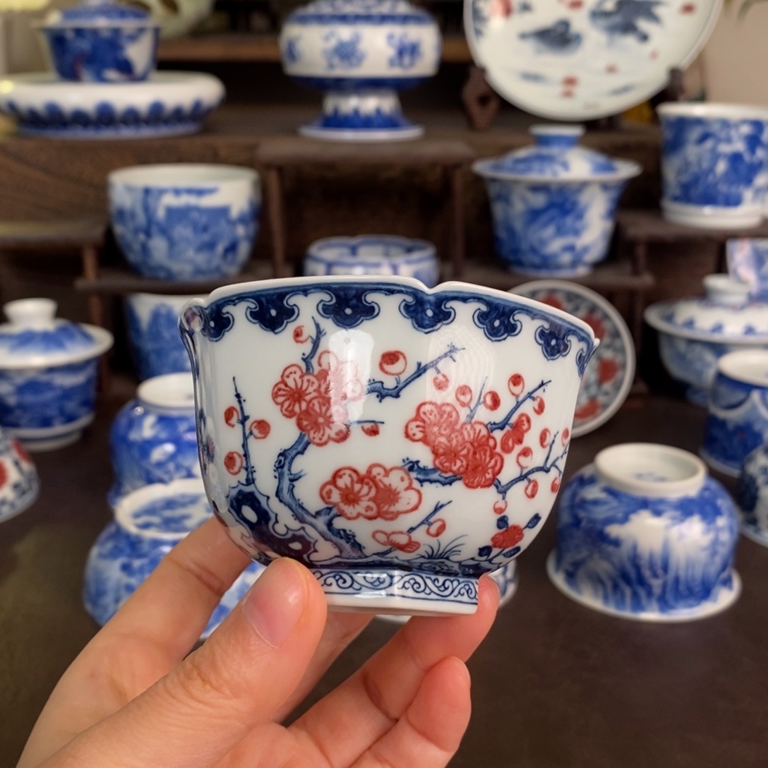 景德镇陶瓷手工手绘