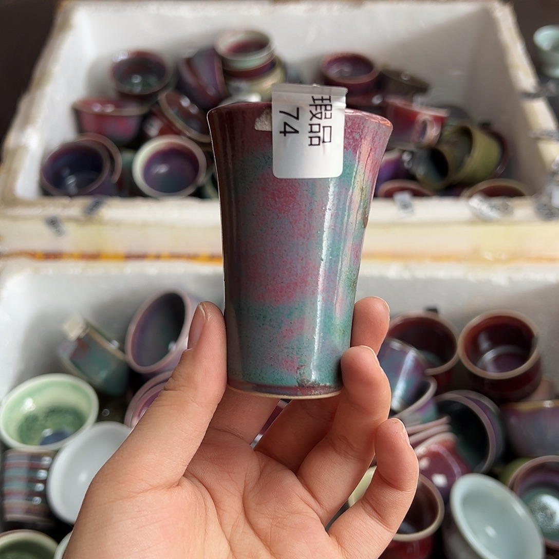 陶摆件窑口自销原矿钧瓷