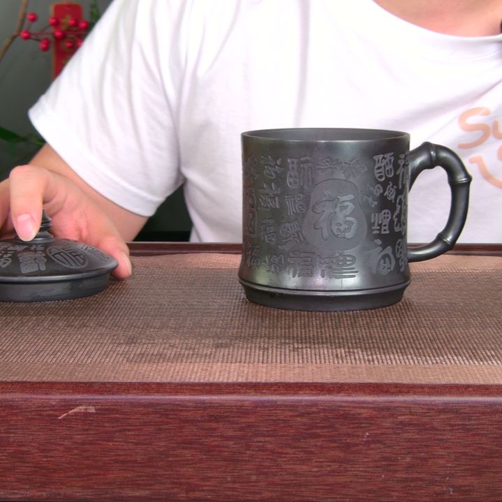 茶杯紫砂高货放漏