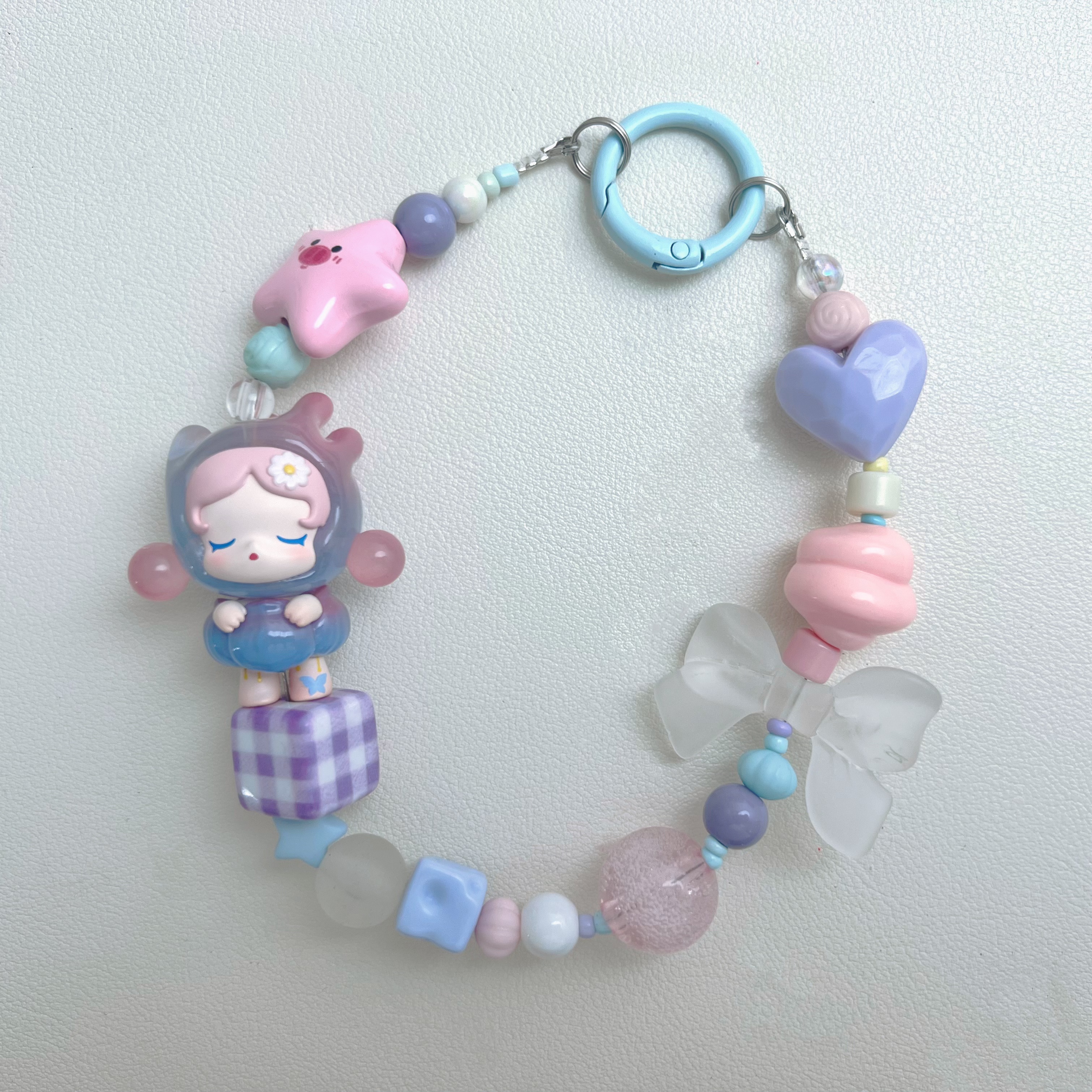 富柜潮玩萌粒DIY手机链