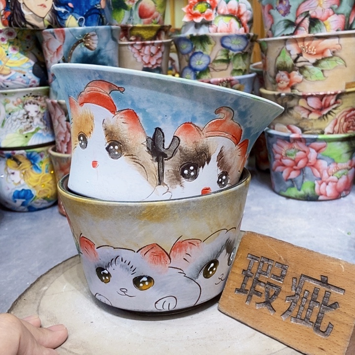 景德镇艺术手绘作品