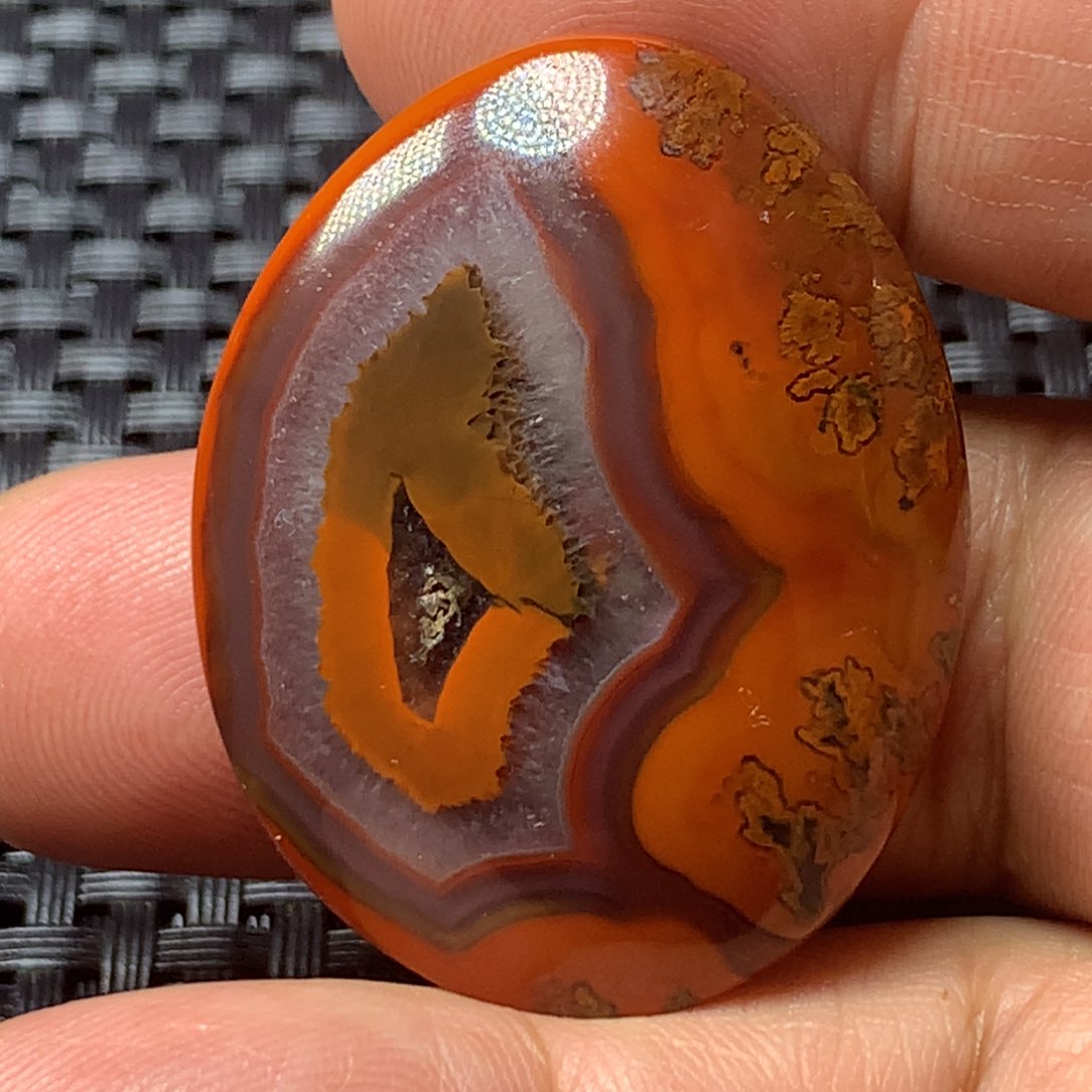 玛瑙/玉髓吊坠未镶嵌阿*