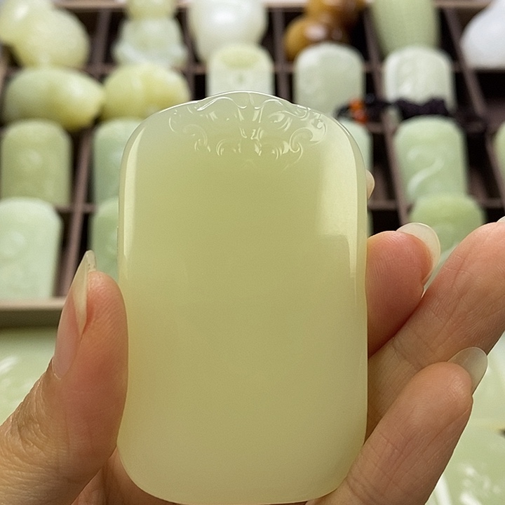 昆仑石罗*风双面无事牌