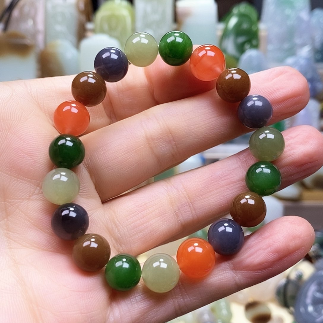 和田玉手链未镶嵌