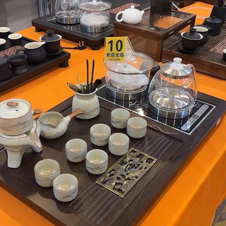 茶具等产品的生产加工能力达到