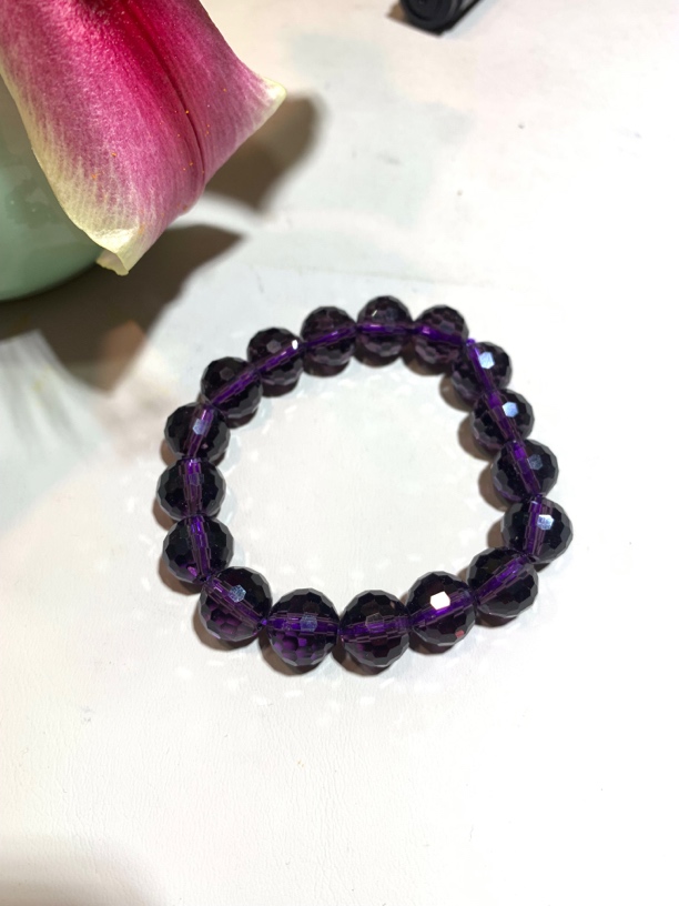 非金属珐琅手链 T032 单圈 12mm 圆珠 【老祁】