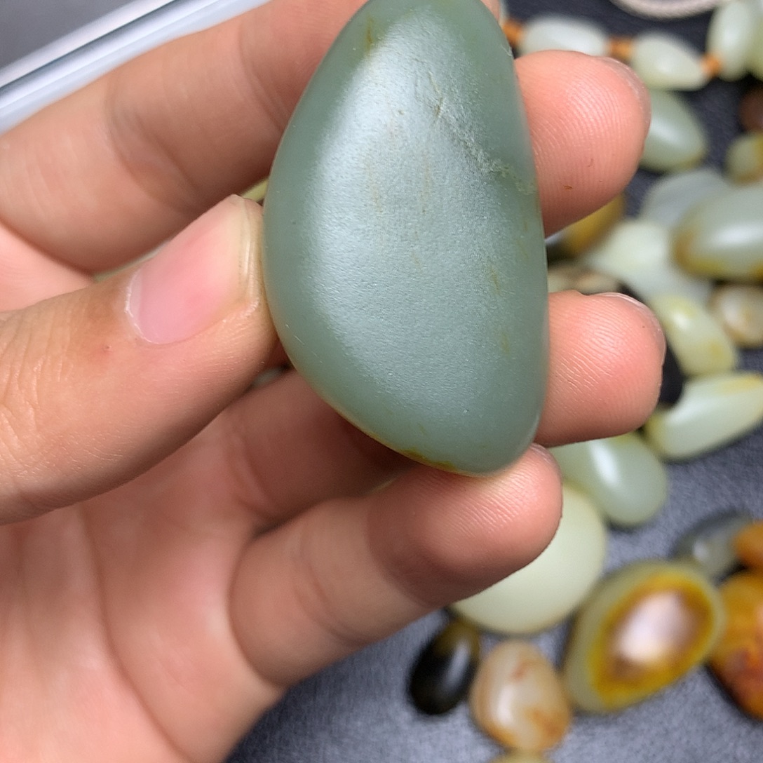 和田玉未镶嵌摆件