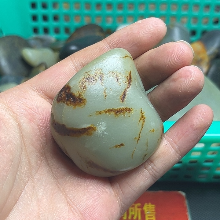 和田玉（子料）未镶嵌珠宝奇石123