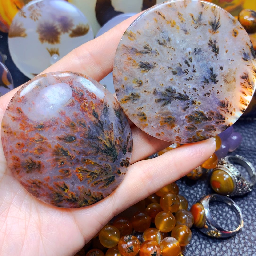 玛瑙/玉髓吊坠9未镶嵌炎**孙