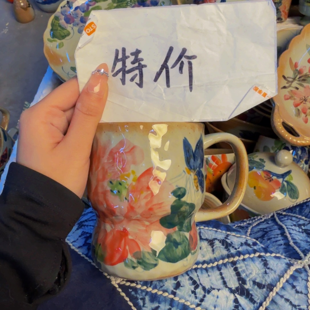 瓷片景德镇陶瓷手工手绘