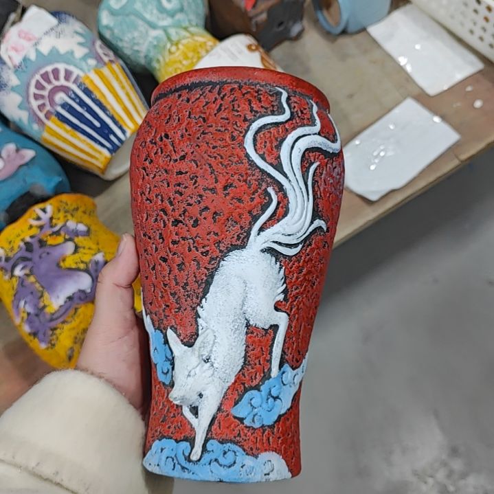 陶吸水透气的白陶花盆凑满12发货